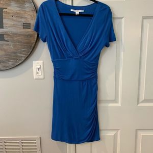 Diane Von Furstenberg Royal Blue Jersey Dress sz S